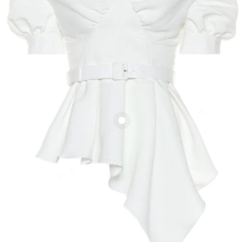 Self-Portrait Off Shoulder Puff Sleeve Blouse